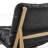 Pihu Faux Leather Tufted Accent Chair-91619327