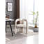 Ensemble de 2 fauteuils d'appoint de style contemporain en tissu de velours de style contemporain