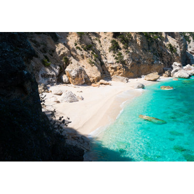 Bunn Cala Mariolu Beach - Wrapped Canvas Print