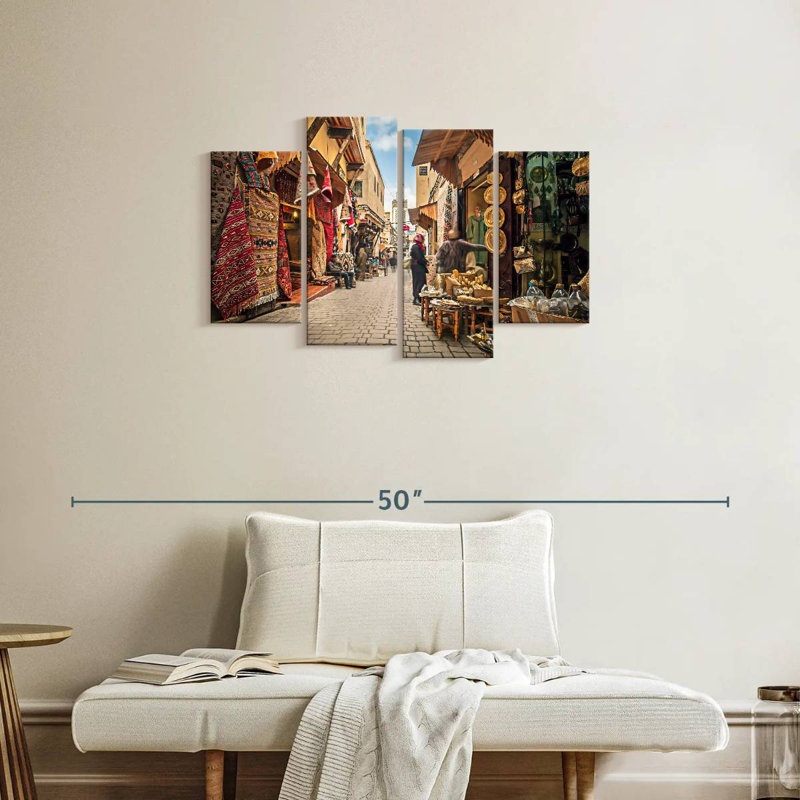 Marché marocain Nicci Fès, H 22 po x l 36 po