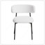 Ensemble de table et de salle à manger en bois aggloméré rectangulaire de 62,9 pouces, ensemble de 4 pièces, table de salle à manger élégante, table de salle à manger de cuisine, robuste et durable, facile à assembler, convenant à une salle à manger avec 4 à 6 personnes-1123881745