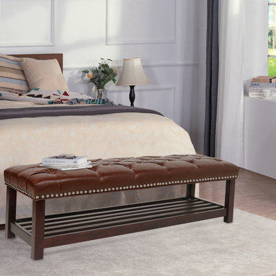 Martinette PU Upholstered Storage Bench