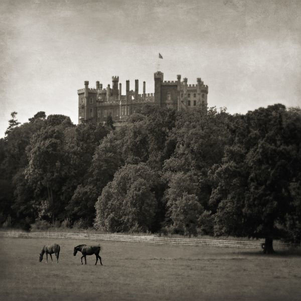 Château de Belvoir par Pete Kelly - impression, Extérieur