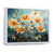 Cadre flottant blanc