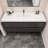 Azden 60" Wall-Mounted Single Bathroom Vanity Set-1067530174