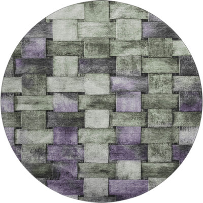 Premium Machine Washable Mouton Stripes Rug