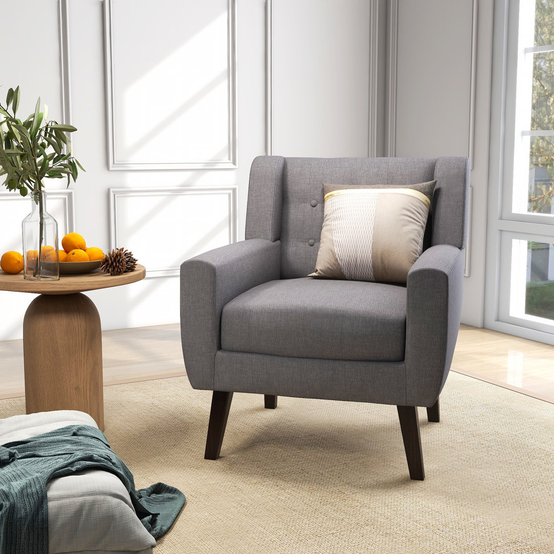 73.9 Cm Wide Tufted Armchair