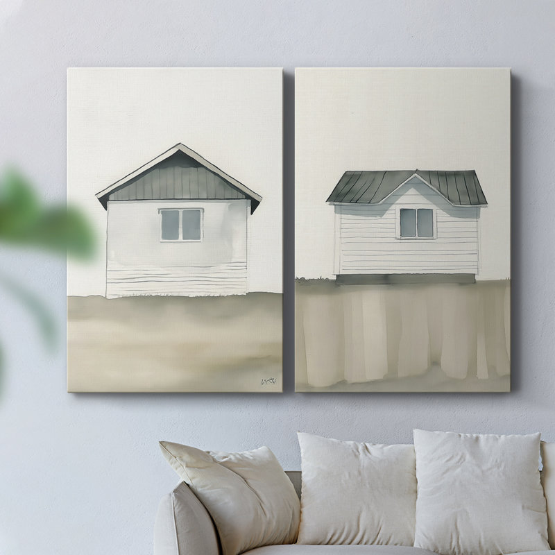 LANDSCAPES Series LXX-Premium Gallery Wrapped Canvas -Ready to Hang, 60" H x 80" W