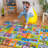 Looney Tunes ABC Jobs Object Educational Fun Learning Game Non Slip Kids Rug Classroom Playroom Mat-70614697