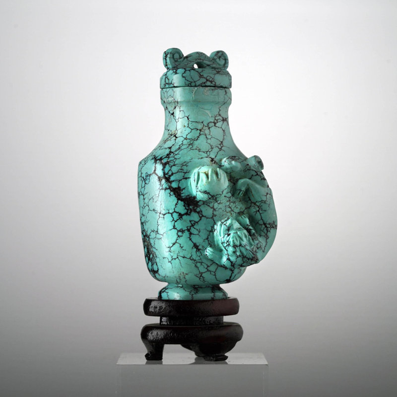 Tabatière turquoise