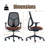 Ergonomic Mesh Home Office Chair with Adjustable Seat Depth, Height & Armrest, Modern Swivel Computer Desk Chair with wheels, Breathable Task Chair, BIFMA Certified-1446065831-1446065824