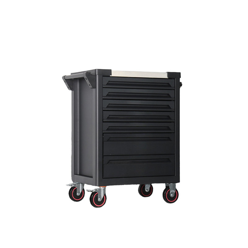 Coffre à roulettes noir multi-outils avec roulettes l 29,5 po avec roulettes