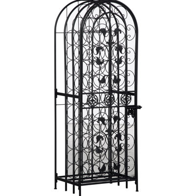 Rack Wrought Iron Wine Rack