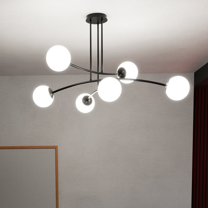 Galewood 6 - Light Sputnik Pendant, Black