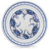 Blue Crab Enamelware Platter