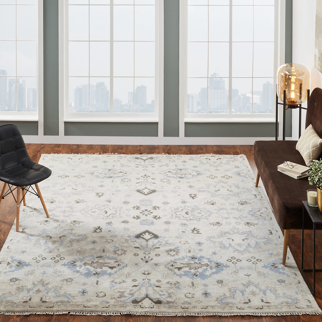 Wool Oriental Indoor Rug Bungalow Rose Rug