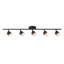 Denson 36-in Black dimmable LED adjustable Spotlight Track Light