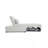 Convertible Sleeper Sofa Chair in Sherpa White