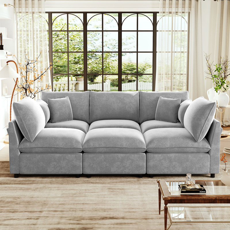 Canapé modulaire Modern, Gris