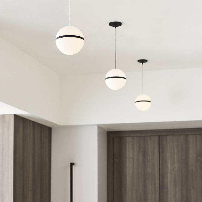 Hanea 1 - Light LED Pendant, Aged Brass, Yes