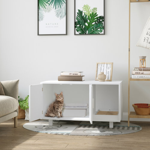 Tucker Murphy Pet™ Pearisburg Litter Box Enclosure & Reviews | Wayfair