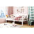 White Twin Daybed, Featuring An Elegant Hue, Ideal For Relaxing In Bedroom Or Living Area, Solid Support Size Clean - Designed Use, Pine Legs, Ample Storage Space-1130416264-1130416265