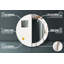 Huldar Glass Flat Wall Mirror