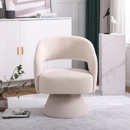 Arm Swivel Accent Chairs You'll Love | Wayfair