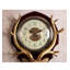 Horloges murales brunes et blanches-112851209