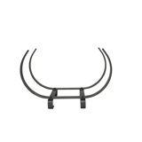 Handcrafted U Shaped Fireplace Steel Grate