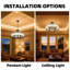 Lustre américain 6 lumières 6 lumières