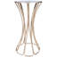 Faruh Metal & Mirrored Side Table