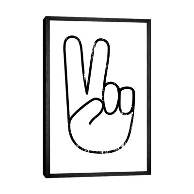 Peace Sign - Print on Canvas