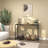 Console Table, 41.7" Industrial Entryway Table With Sh...