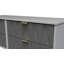 Baturhan 115cm W 4 - Drawer Chest of Drawers-1402869597