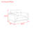 Modern style business leather sofa.