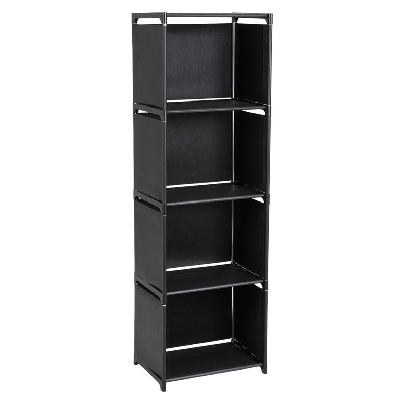 Freestanding Multi-tier Bookshelf Storage Shelf