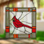 Vitrail de vitrail H 11 "Cardinal