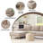 2-Piece 84" Upholstered L Shape Sectional Sofa-2126689611