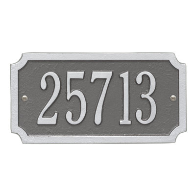 1-Line Wall Address Plaque