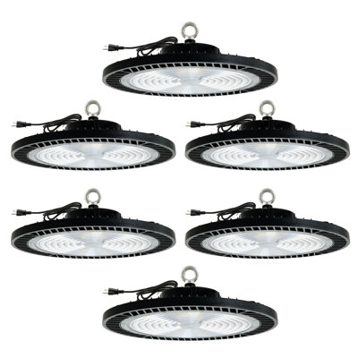 300W Led High Bay Light For Shop/Barn/Warehouse 5000K 42000Lm With Plug
