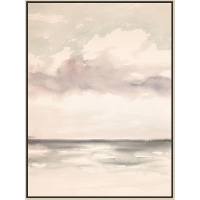 Sea Breeze Neutral 2 Print by Art House Studios