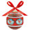 3.15 in. Ceramic / Porcelain People and Sports Other Shatterproof Bauble