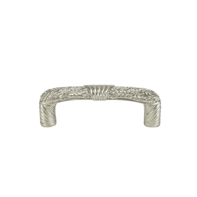 Edgar Berebi Nantucket 3" Center To Center: Pull In Satin Nickel Plate