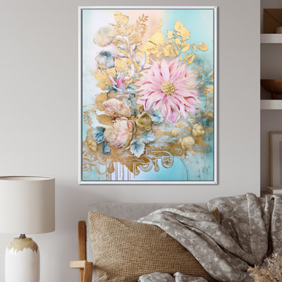 Gilden, lys rose, illustration rétro I