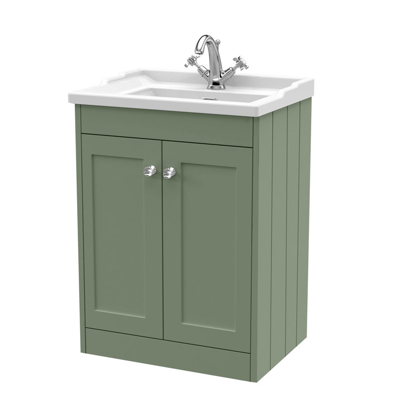 Mankato 620 mm Bathroom Vanity, Satin Green
