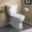 Toilette ronde deux pièces 1,28 gallon par chasse d'eau (à faible consommation d'eau) Cadet (siège non inclus)-72265634-72265633-17520476