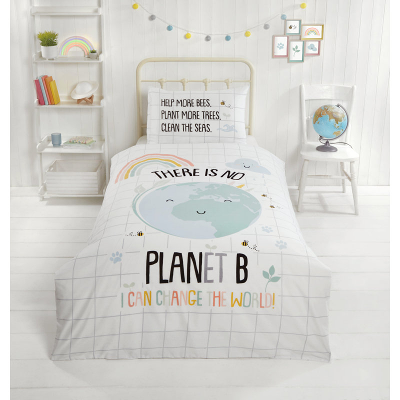 Romy Duvet Cover Set, Single Duvet Cover + 1 Standard Pillowcase