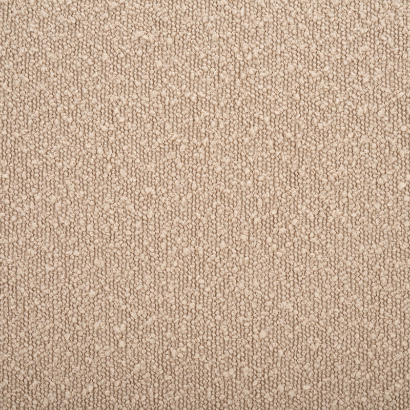 Andee Velvet Upholstered Bench, Tan Boucle