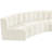 Ivancea Upholstered Curved Sectional Reversible-89266745
